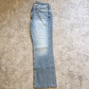 Abercrombie & Fitch Men’s Boot White wash Jean